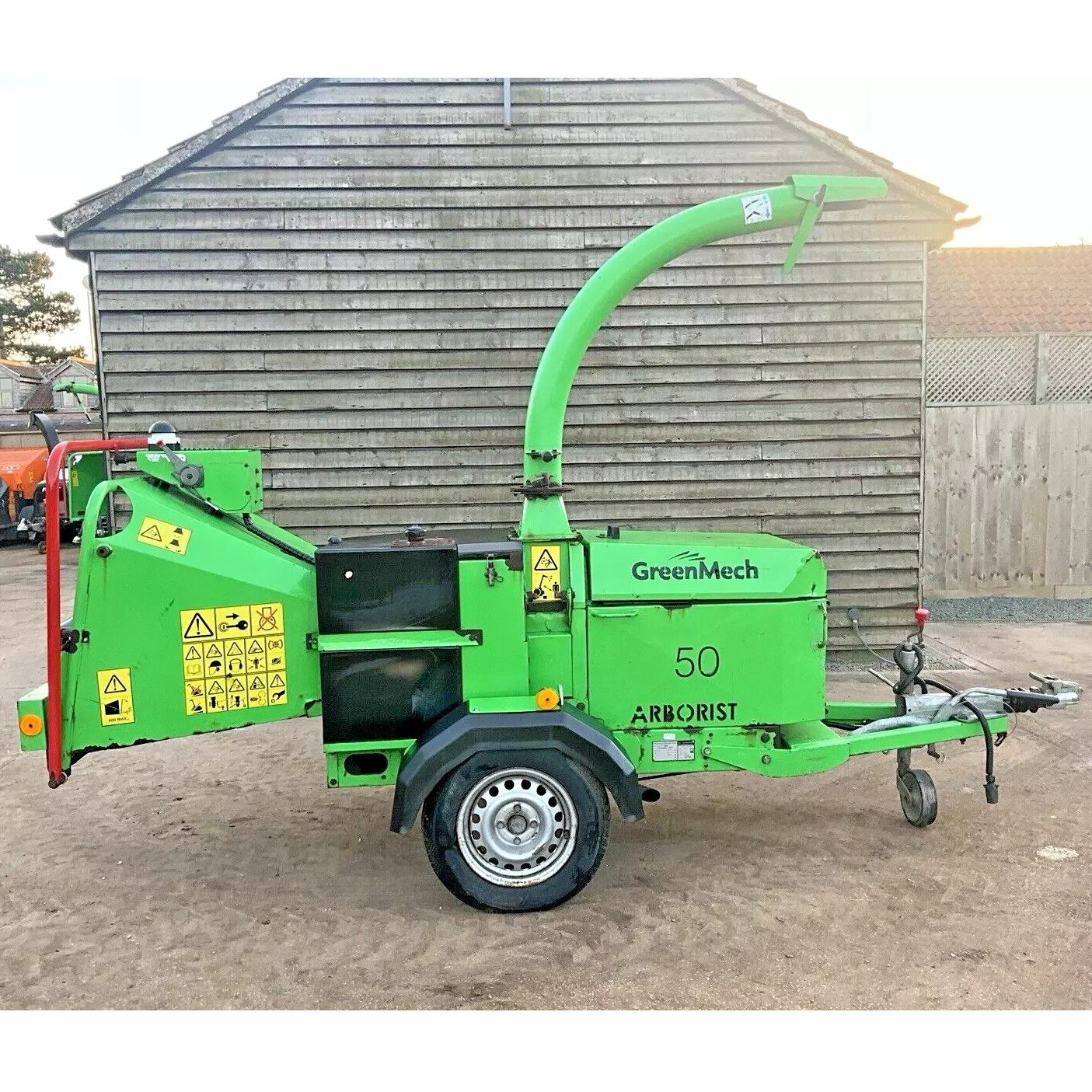 2016 GREENMECH ARBORIST 150 DIESEL FAST TOW WOODCHIPPER